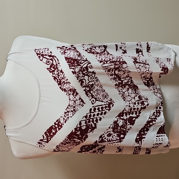 Vintage Havana Tops - Vintage Havana Red, White, Blue Tank With Side Ties Oversized Size S